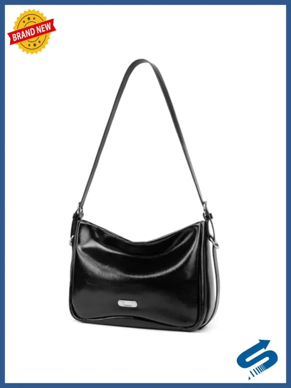 Hobo Handbag for Women Cute Shoulder Purse Going Out Split Leather Adjustable